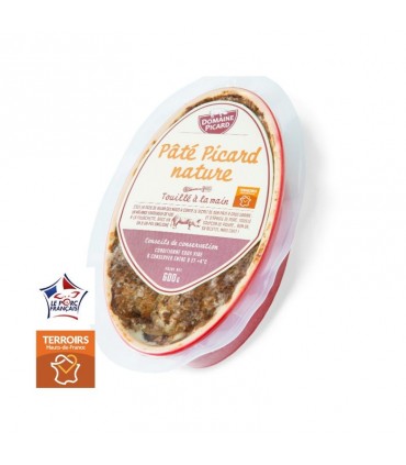 Pâté de campagne picard terrine 600g