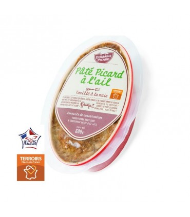 Pâté de campagne à l’ail terrine 600g