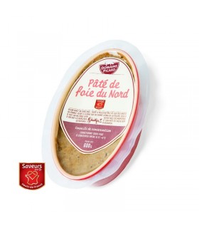 Pâté de foie du Nord terrine 600g