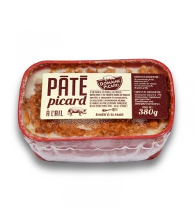 Pâté picard à l'ail 380g