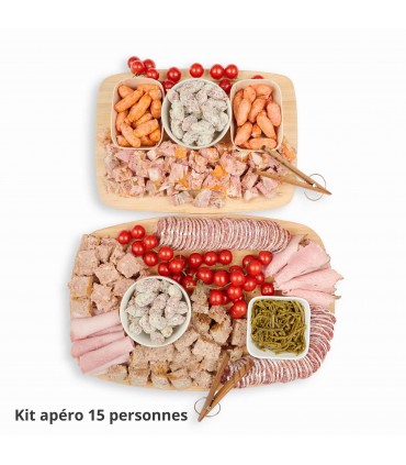 Planche apéro 15 personnes Domaine Picard