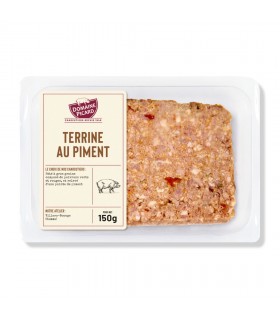 Terrine au piment - tranche 150g