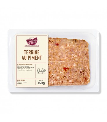 Terrine au piment - tranche 150g