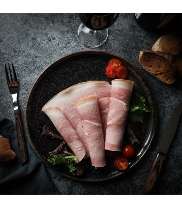 Assiette de jambon blanc à l'ancienne