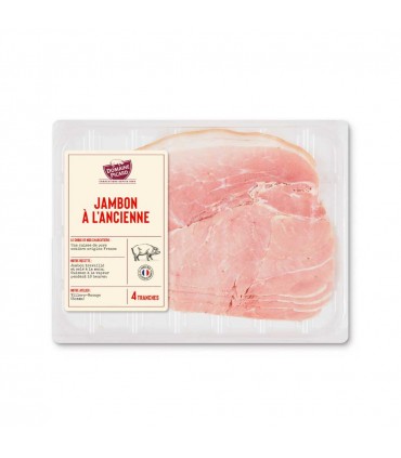 Jambon à l'ancienne blanc 4 tranches