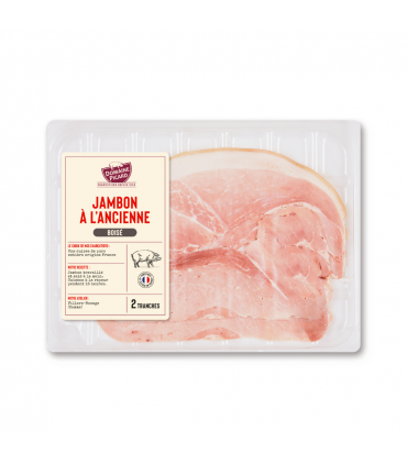 Jambon à l'ancienne fumé 2 tranches