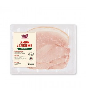 Barquette de jambon à l'ancienne sans nitrite