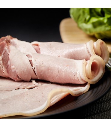 Assiette de jambon à l'ancienne sans nitrite